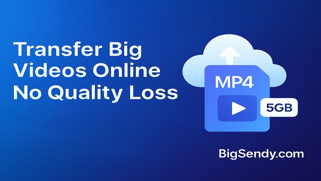 Transfer Big Videos Online Without Losing Quality — The Smart Way